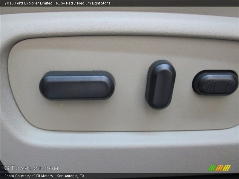 Ruby Red / Medium Light Stone 2015 Ford Explorer Limited