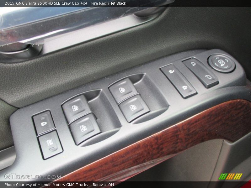 Fire Red / Jet Black 2015 GMC Sierra 2500HD SLE Crew Cab 4x4