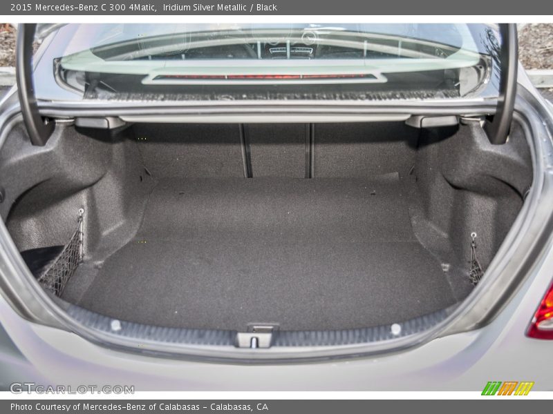 Iridium Silver Metallic / Black 2015 Mercedes-Benz C 300 4Matic
