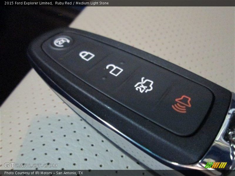 Ruby Red / Medium Light Stone 2015 Ford Explorer Limited