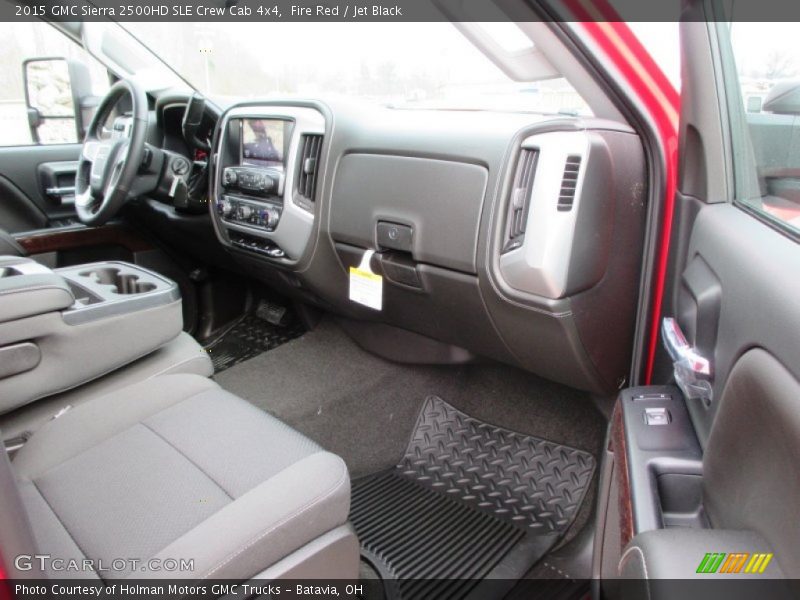 Fire Red / Jet Black 2015 GMC Sierra 2500HD SLE Crew Cab 4x4