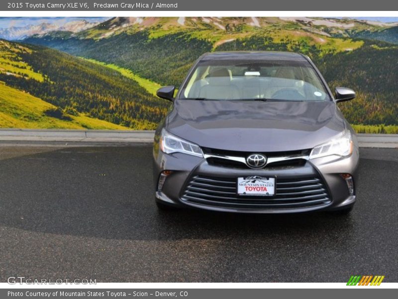 Predawn Gray Mica / Almond 2015 Toyota Camry XLE V6