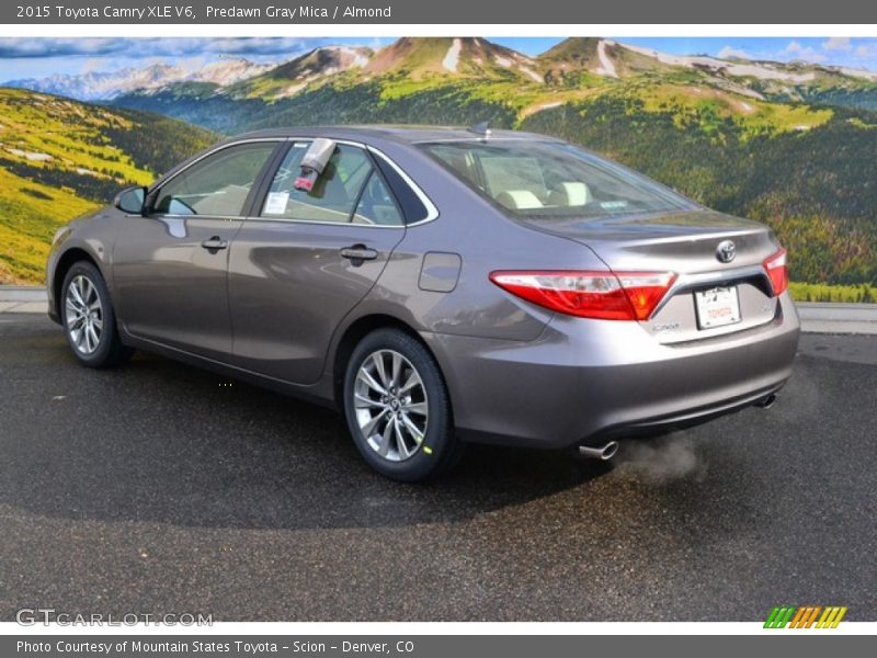Predawn Gray Mica / Almond 2015 Toyota Camry XLE V6