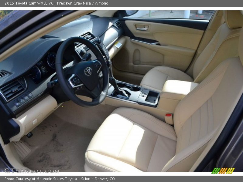 Front Seat of 2015 Camry XLE V6