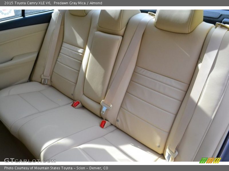 Rear Seat of 2015 Camry XLE V6
