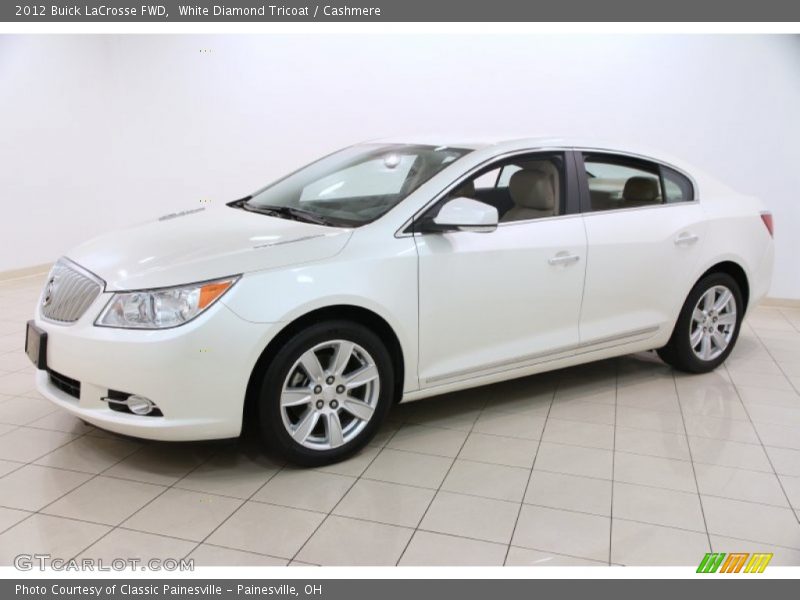 White Diamond Tricoat / Cashmere 2012 Buick LaCrosse FWD