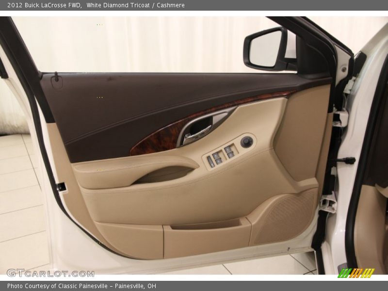 White Diamond Tricoat / Cashmere 2012 Buick LaCrosse FWD