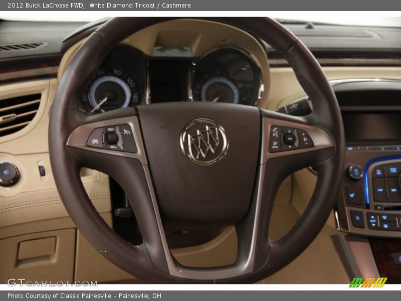 White Diamond Tricoat / Cashmere 2012 Buick LaCrosse FWD