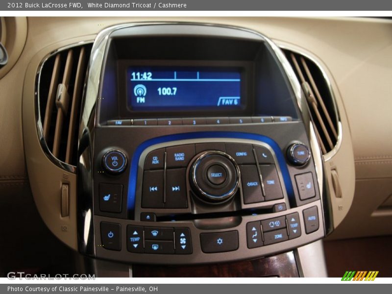 White Diamond Tricoat / Cashmere 2012 Buick LaCrosse FWD