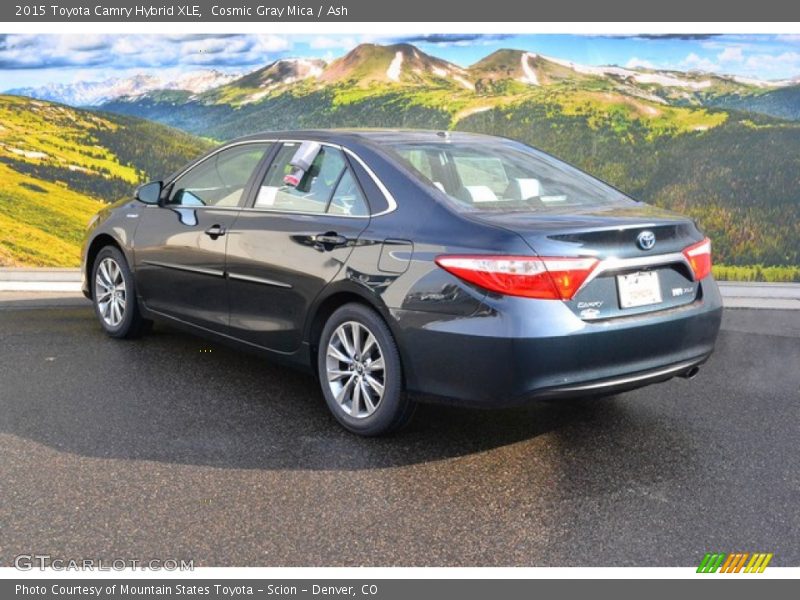 Cosmic Gray Mica / Ash 2015 Toyota Camry Hybrid XLE