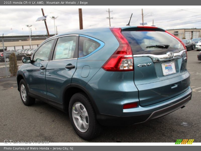 Mountain Air Metallic / Beige 2015 Honda CR-V LX AWD