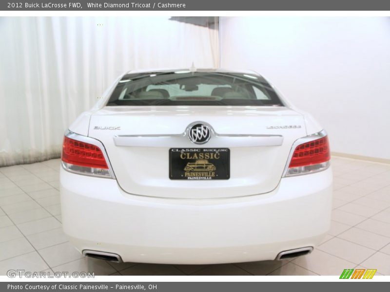 White Diamond Tricoat / Cashmere 2012 Buick LaCrosse FWD