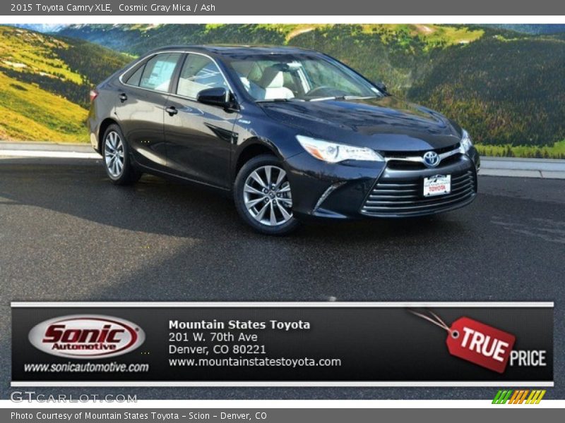 Cosmic Gray Mica / Ash 2015 Toyota Camry XLE
