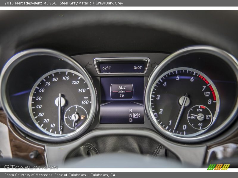  2015 ML 350 350 Gauges