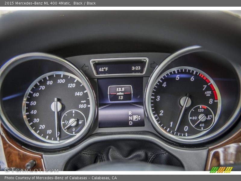 Black / Black 2015 Mercedes-Benz ML 400 4Matic