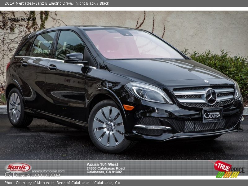 Night Black / Black 2014 Mercedes-Benz B Electric Drive