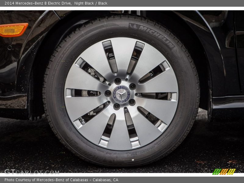 Night Black / Black 2014 Mercedes-Benz B Electric Drive