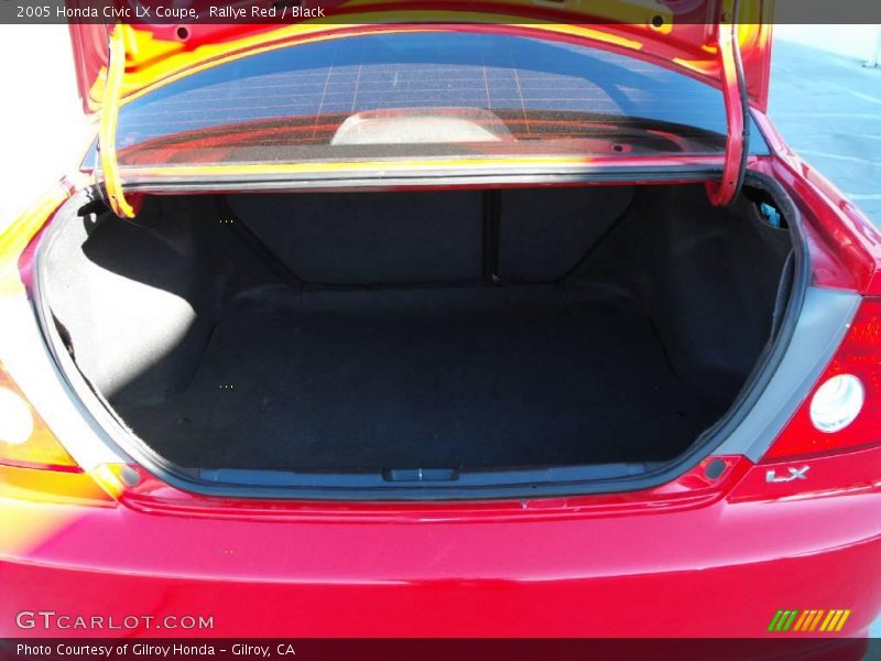 Rallye Red / Black 2005 Honda Civic LX Coupe