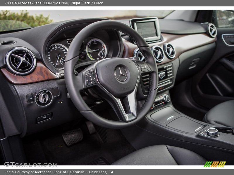 Night Black / Black 2014 Mercedes-Benz B Electric Drive