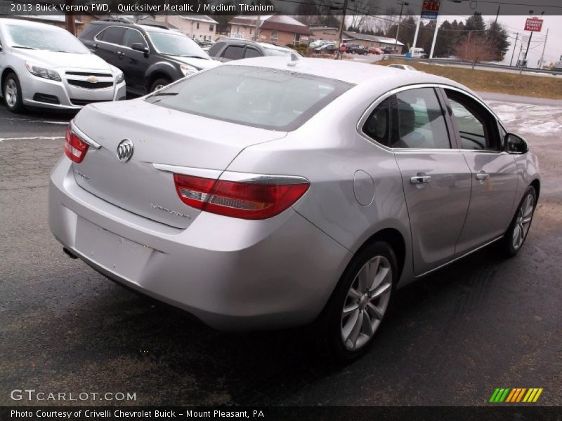 Quicksilver Metallic / Medium Titanium 2013 Buick Verano FWD