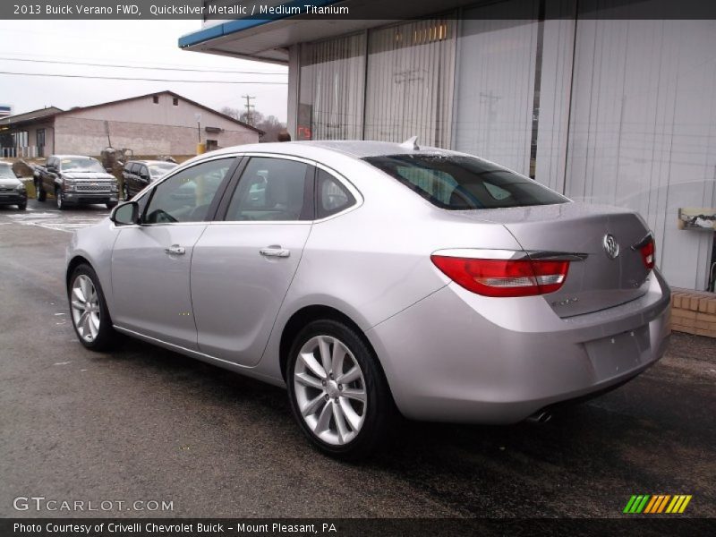 Quicksilver Metallic / Medium Titanium 2013 Buick Verano FWD