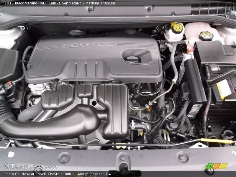 Quicksilver Metallic / Medium Titanium 2013 Buick Verano FWD