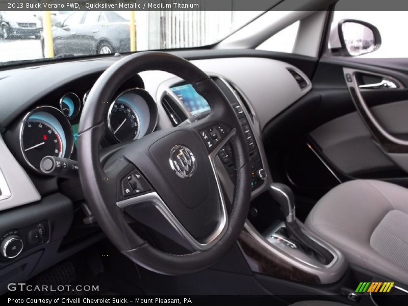 Quicksilver Metallic / Medium Titanium 2013 Buick Verano FWD