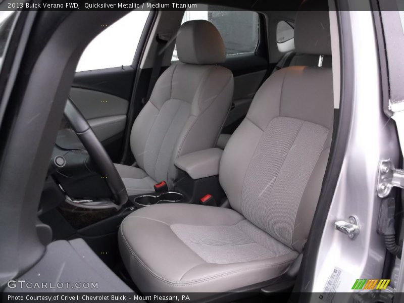 Quicksilver Metallic / Medium Titanium 2013 Buick Verano FWD