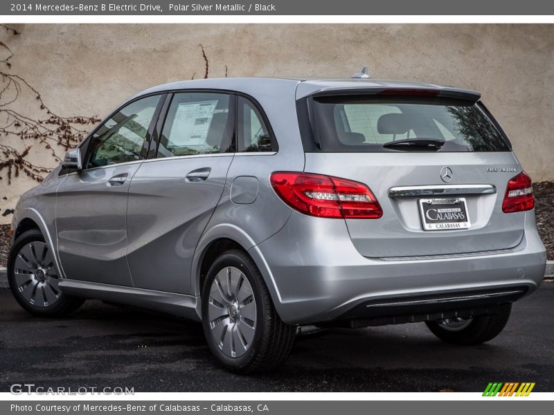 Polar Silver Metallic / Black 2014 Mercedes-Benz B Electric Drive