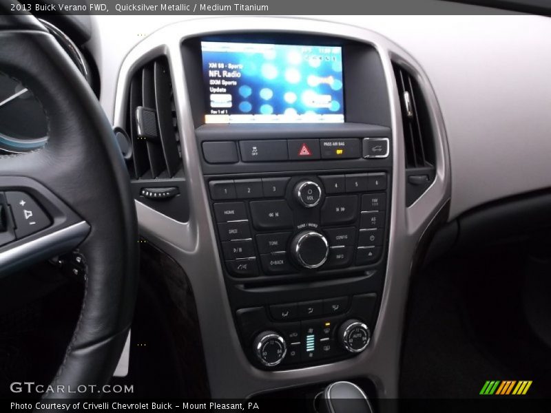Quicksilver Metallic / Medium Titanium 2013 Buick Verano FWD
