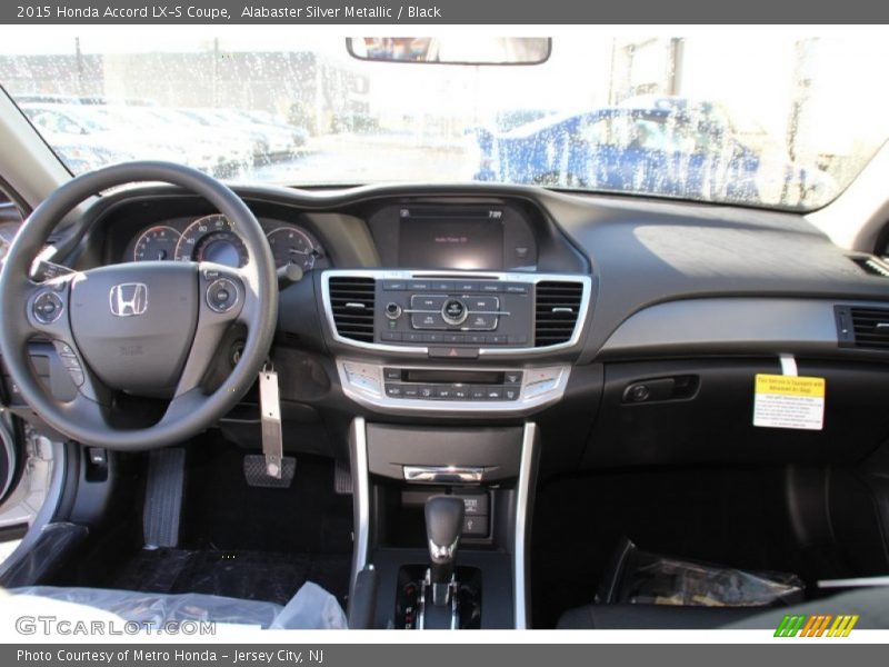 Alabaster Silver Metallic / Black 2015 Honda Accord LX-S Coupe