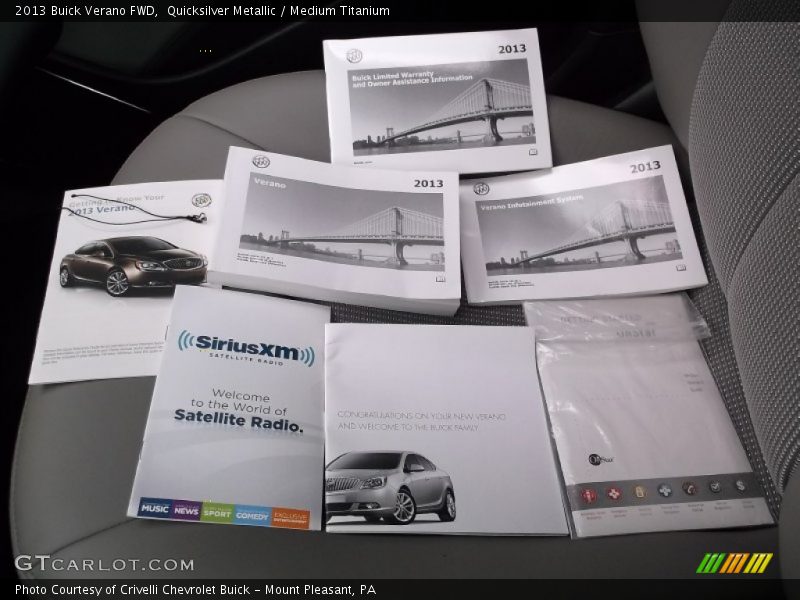 Quicksilver Metallic / Medium Titanium 2013 Buick Verano FWD