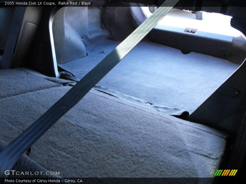 Rallye Red / Black 2005 Honda Civic LX Coupe