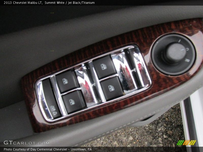 Summit White / Jet Black/Titanium 2013 Chevrolet Malibu LT