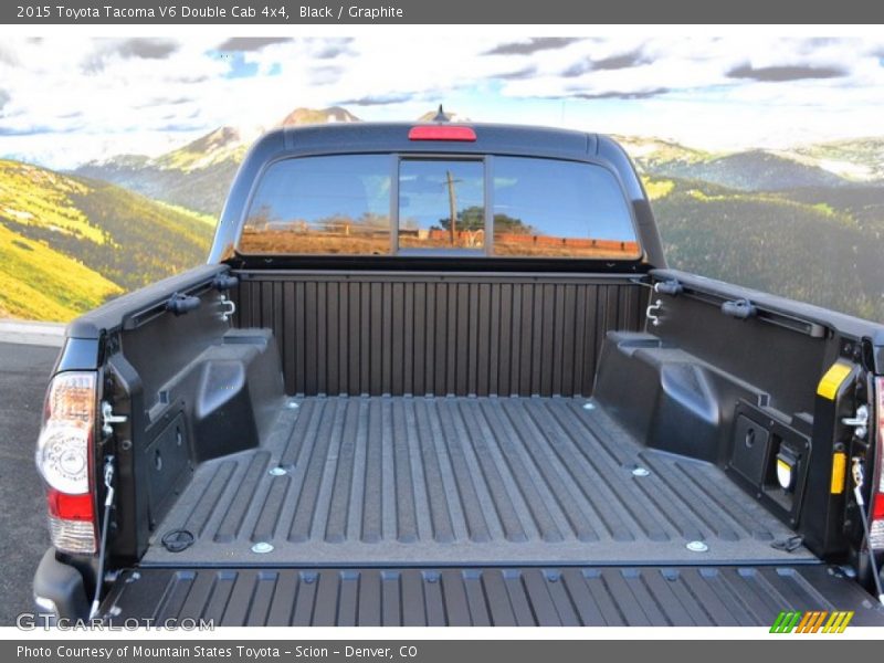 Black / Graphite 2015 Toyota Tacoma V6 Double Cab 4x4