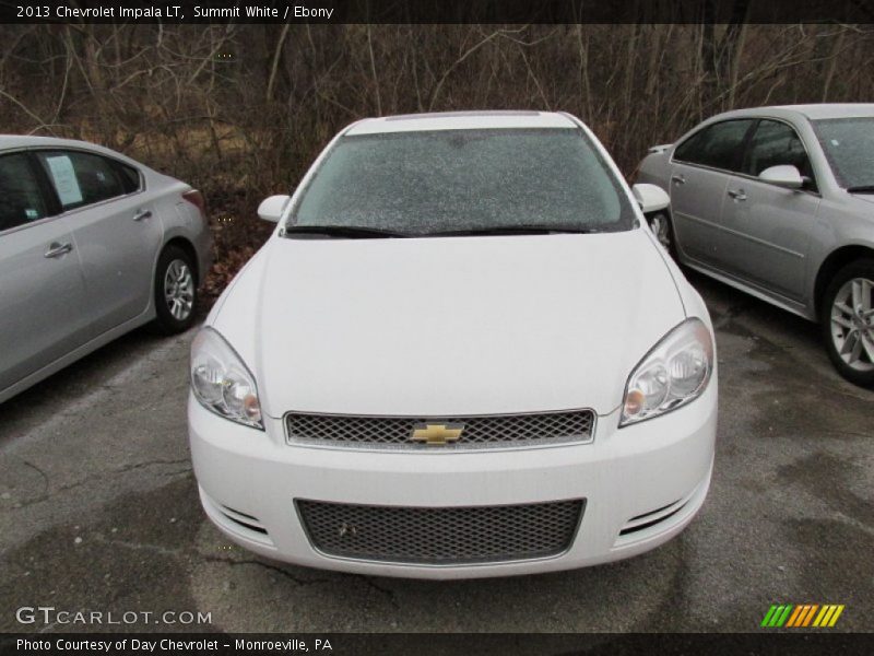 Summit White / Ebony 2013 Chevrolet Impala LT