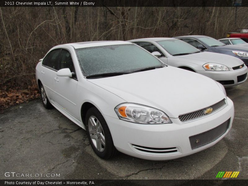 Summit White / Ebony 2013 Chevrolet Impala LT