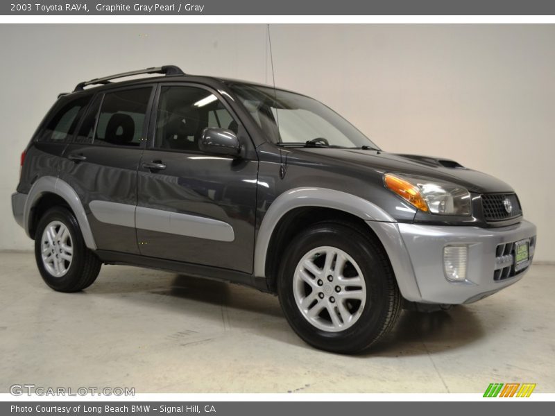 Graphite Gray Pearl / Gray 2003 Toyota RAV4