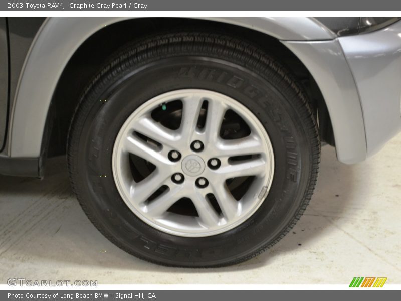 Graphite Gray Pearl / Gray 2003 Toyota RAV4