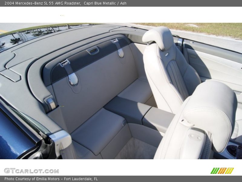 Rear Seat of 2004 SL 55 AMG Roadster