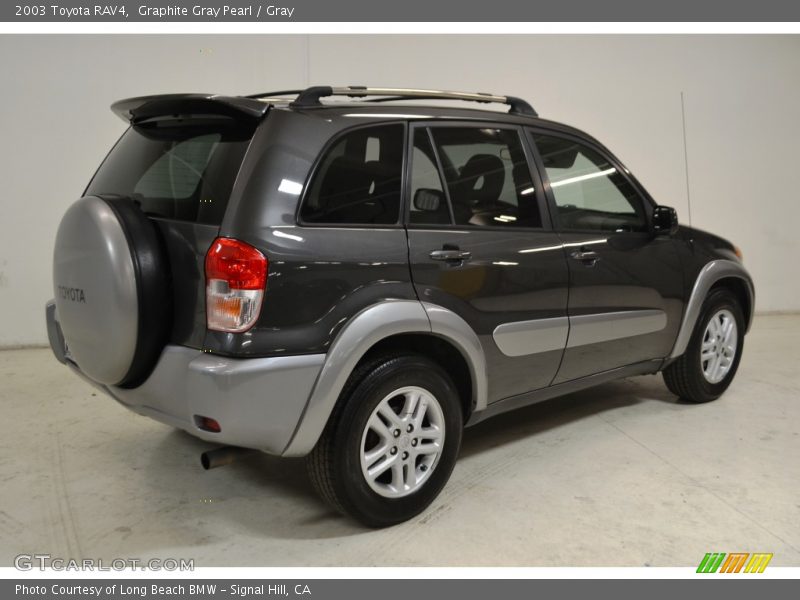 Graphite Gray Pearl / Gray 2003 Toyota RAV4
