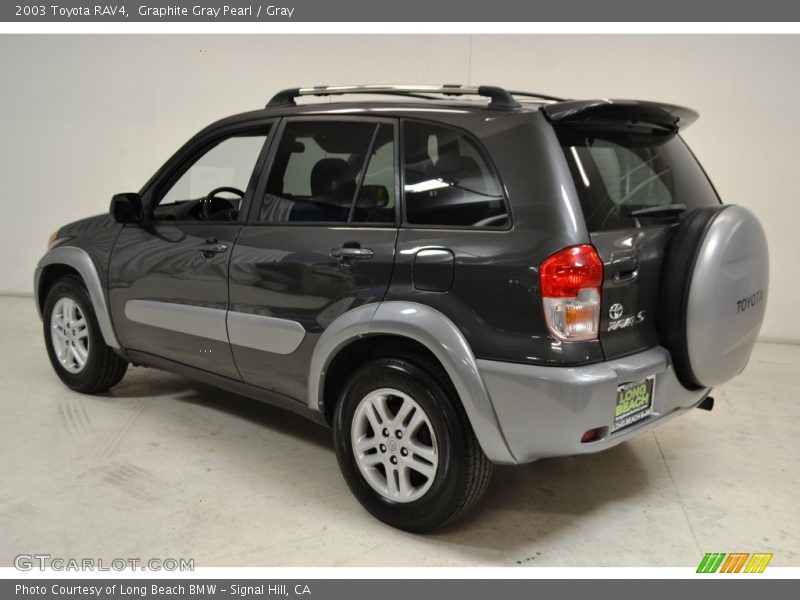 Graphite Gray Pearl / Gray 2003 Toyota RAV4