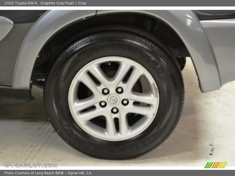 Graphite Gray Pearl / Gray 2003 Toyota RAV4