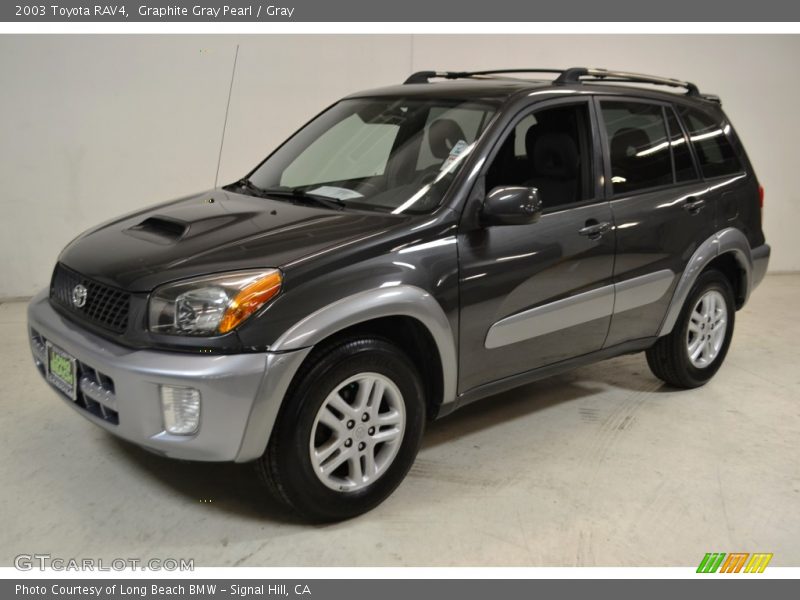 Graphite Gray Pearl / Gray 2003 Toyota RAV4