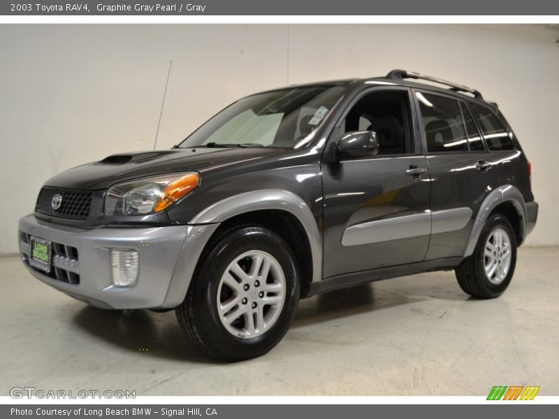 Graphite Gray Pearl / Gray 2003 Toyota RAV4