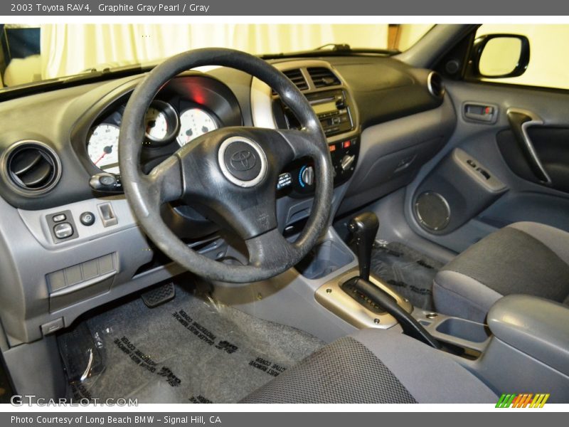 Graphite Gray Pearl / Gray 2003 Toyota RAV4