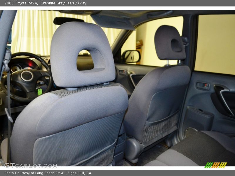 Graphite Gray Pearl / Gray 2003 Toyota RAV4