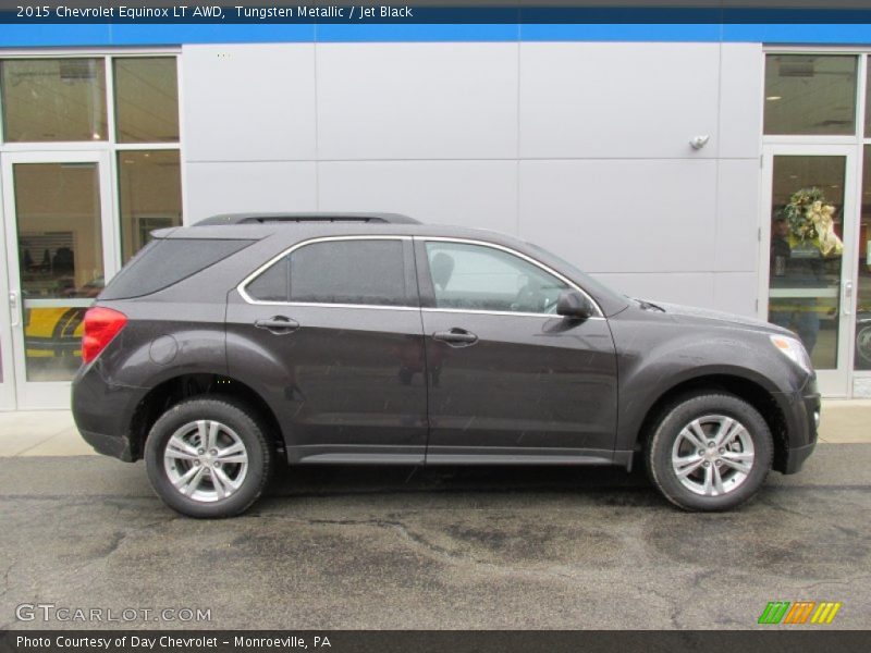 Tungsten Metallic / Jet Black 2015 Chevrolet Equinox LT AWD