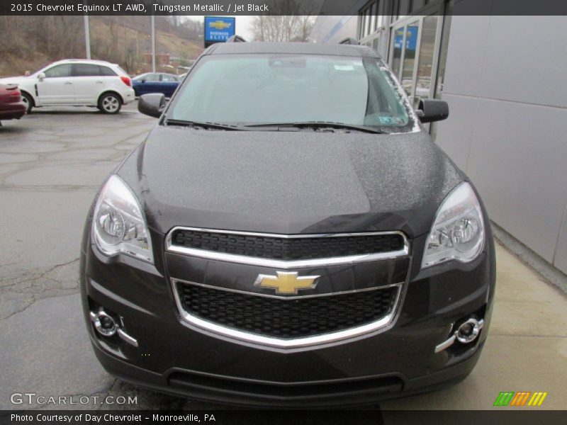 Tungsten Metallic / Jet Black 2015 Chevrolet Equinox LT AWD