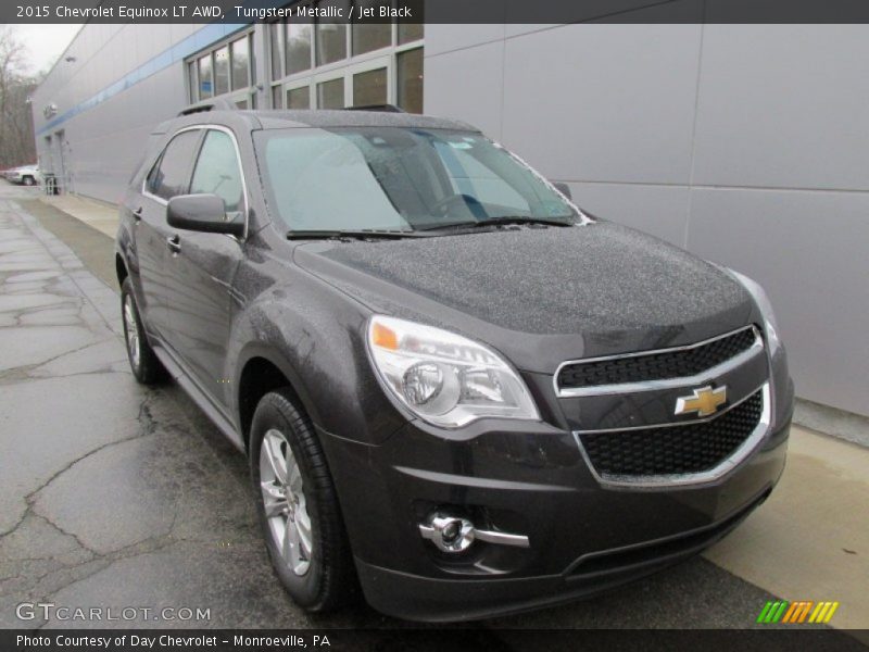 Tungsten Metallic / Jet Black 2015 Chevrolet Equinox LT AWD